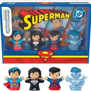 Superman Little People Action Figure Set